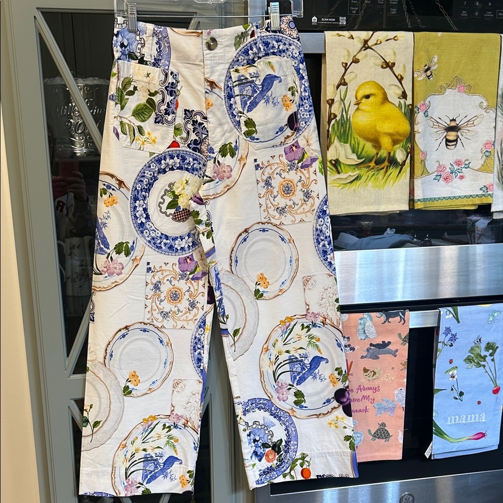 Maeve Multicolor Patterned Pants NWT - image 1